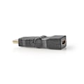 Miniatyrbillede 8 af 9: HDMI™ Adapter | HDMI™ Stik | HDMI™ Hun | Guldplateret | Swivel | ABS | Sort | 1 stk. | Konvolut