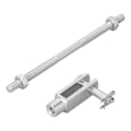 Pikkukuva 4 / 6: Perävaunun jarrutanko 160mm haarukalla M8