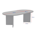 Miniatyrbillede 8 af 8: Sofabord Sable - Safir Eg, Sort
