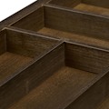 Pikkukuva 8 / 8: Ruokailuvälinetarjotin bambu tummanruskea