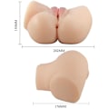 Pikkukuva 7 / 10: Crazy Bull - Realistinen vagina ja peräaukko Emilia Vibrator