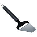 Miniatyrbillede 3 af 6: Ostekniv stål sort 22 cm