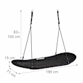 Miniatyrbillede 4 af 9: Nest Swing XXL sort