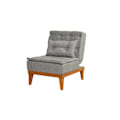 Miniatyrbillede 2 af 6: Wing Chair Fuoco Berjer - Mørkegrå