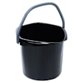 Miniatyrbillede 7 af 8: Sort plastspand 10 l