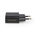 Miniatyrbild 4 av 8: Väggladdare | 12 W | Snabbladdnings funktion | 1x 2.1 A A | Antal utgångar: 1 | USB-A | Micro USB (Lös) Kabel | 1.00 m | Single Voltage Output