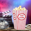Pikkukuva 2 / 9: Popcorn-pussit, 72 kpl, punainen/valkoinen