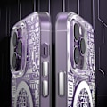 Miniatyrbild 9 av 9: Magnetfodral för iPhone 14 Plus MagSafe PQY Geek Series silver