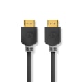 Miniatyrbillede 1 af 3: High Speed ​​HDMI ™ kabel med Ethernet | HDMI™ Stik | HDMI™ Stik | 4K@60Hz | ARC | 18 Gbps | 2.00 m | Runde | PVC | Antracit | Box