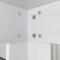 Miniatyrbillede 4 af 6: Spisebord Single 120 - Skinnende Hvid