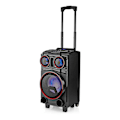 Miniatyrbillede 7 af 9: Bluetooth® Party Speaker | Maksimal batteritid: 6.5 timer | 120 W | Bærehåndtag | Fest lys | Equalizer | Sort