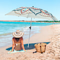 Miniatyrbillede 2 af 8: Justerbar haveparasol 180 cm