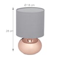Miniatyrbillede 4 af 9: Sengelampe med touch funktion