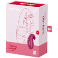 Pikkukuva 5 / 5: Satisfyer - Dipping Delight Lay-On Vibrator punainen