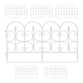 Miniatyrbillede 1 af 8: Rabat hegn plast sort/hvid