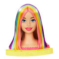 Pikkukuva 6 / 7: Barbie Neon Rainbow Deluxe Kampauspää