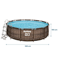 Miniatyrbillede 5 af 6: Ramme havepool 366 x 100 cm 10in1 Bestway 56709