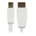 Miniatyrbild 1 av 4: Mini Displayport-Kabel Mini DisplayPort-hane - DisplayPort hane 1.00 m Vit