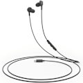 Miniatyrbillede 1 af 6: TAE5008BK In-ear høretelefoner med mikrofon og fjernbetjening. USB-C stik. Sort.