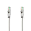 Pikkukuva 1 / 3: CAT5e verkkokaapeli | U/UTP | RJ45 uros | RJ45 uros | 2.00 m | Pyöreä | PVC | Harmaa | Muovipussi