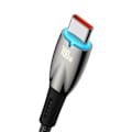 Miniatyrbillede 2 af 9: Glimmer USB-A - USB-C hurtigopladningskabel 2m - sort