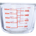Miniatyrbillede 8 af 9: Målekande i glas 1000 ml