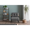 Miniatyrbillede 1 af 9: 1-sædet sovesofa Sando Single - Lysegrå