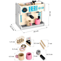 Miniatyrbild 7 av 9: Ricokids 785101 Vit Kaffebryggare med Espressofunktion""