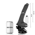 Miniatyrbild 1 av 7: Basecock - Realistisk Vibrator Fjärrkontroll Svart 19 Cm -O- 4 Cm