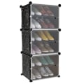 Miniatyrbillede 2 af 6: Iso Trade skoskab 44,5 x 93 x 30 cm sort