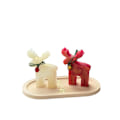 Miniatyrbillede 2 af 2: stearinlyssæt (3 stk) julelyssæt 9