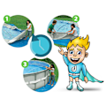 Miniatyrbillede 5 af 6: Ramme havepool 366 x 76 cm 9 i 1 Bestway 56416