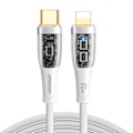 Pikkukuva 2 / 3: Kaapeli älykytkimellä USB-C - iPhone Lightning 1,2m - valkoinen