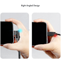 Pikkukuva 2 / 6: Kulma USB-C-kaapeli USB 3.2 15W 0,2m