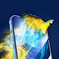Miniatyrbillede 4 af 9: Hærdet glas til iPhone 14 Pro Max med transparent Knight monteringssæt