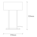 Miniatyrbillede 7 af 8: Bordlampe Salihini - MR-616