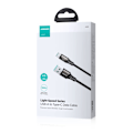 Miniatyrbillede 5 af 9: Light-Speed ​​Series USB-A - USB-C hurtig overførselskabel 100W 1,2m sort