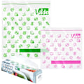 Miniatyrbillede 3 af 8: Mad ziplock poser 20,5x21 cm / 24x29 cm, 40 stk.