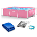 Miniatyrbillede 1 af 9: Ramme havepool 220 x 150 x 60 cm 2-i-1 INTEX 28266