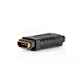 Miniatyrbillede 1 af 7: HDMI™ Adapter | HDMI™ Hun | HDMI™ Hun | Guldplateret | Lige | ABS | Sort | 1 stk. | Box