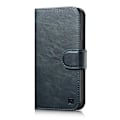 Miniatyrbillede 2 af 9: 2-i-1 læder Flip Cover iPhone 14 Pro Max Anti-RFID olievoks pung etui Blå
