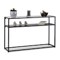 Miniatyrbillede 1 af 8: Konsolbord glas metal
