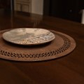 Miniatyrbillede 4 af 5: Træ bordmåttesæt (4 stykker) Seljuk - Wenge