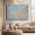 Miniatyrbild 2 av 4: Dekorativ målning på canvas 70100softc-002