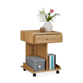 Miniatyrbillede 1 af 5: Sidebord med hjul