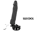 Miniatyrbillede 2 af 7: Basecock - Realistisk Vibrator Fjernbetjening Sort 21 Cm -O- 4 Cm