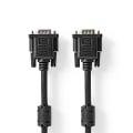 Miniatyrbillede 1 af 3: VGA-kabel | VGA Han | VGA Han | Nikkelplateret | Maksimal opløsning: 1280x768 | 5.00 m | Runde | ABS | Sort | Label
