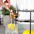 Miniatyrbillede 4 af 8: Hane til drikkedunk af kobber