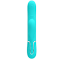 Miniatyrbillede 3 af 11: Pretty Love - Perlita Multifunktion 3 I 1 G-Spot Vibrator Aqua Green