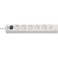 Pikkukuva 1 / 2: Bremounta jatkojohto 5-tie, jossa 2 USB C -latauspistoketta (USB C -pistokelohko kytkimellä ja 3m kaapelilla, jakelurasia seinäasennusta varten)